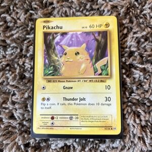 Pikachu 60 HP‎ – 2016 Pokémon XY Evolutions 35/108 – Near Mint